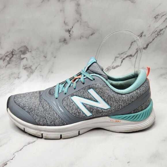 New Balance 711 Running Shoes Sneakers Grey Teal WX711SW Women's 9 - Picture 1 of 9
